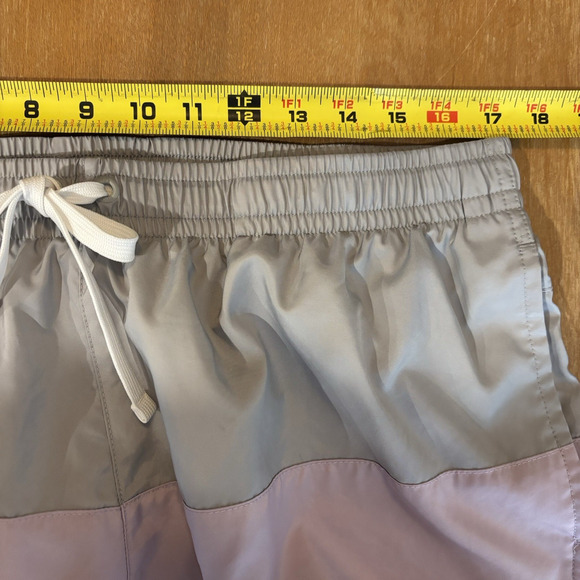 Nike Club Essentials Swim Trunks Shorts Mens XL CJ4486 Loose Fit Colorblock Prep - Picture 5 of 11